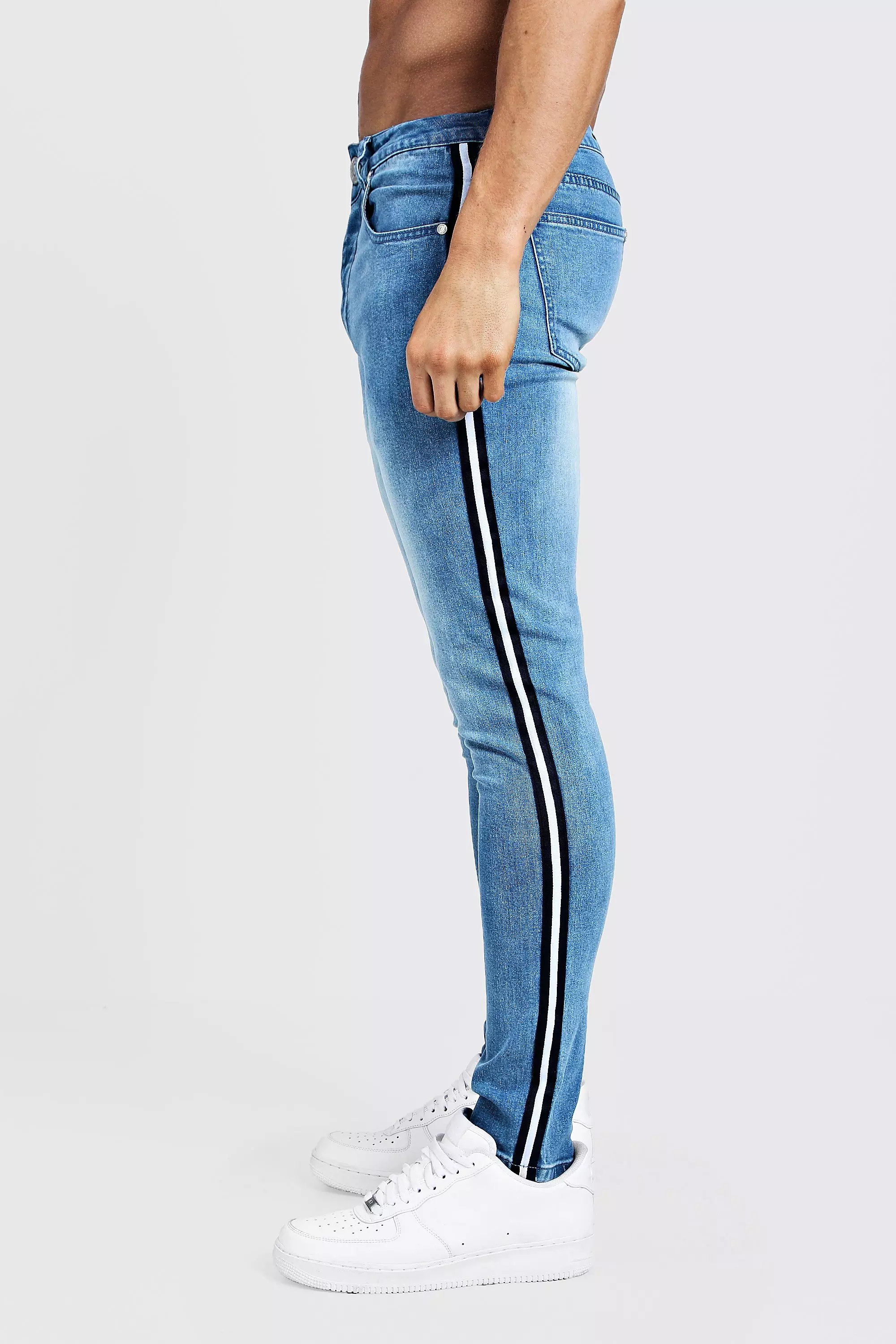 Tape best sale skinny jeans